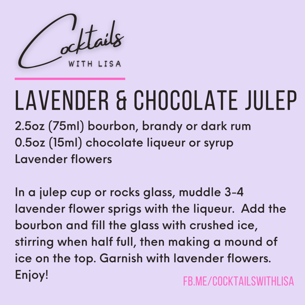 Lavender & Chocolate Julep