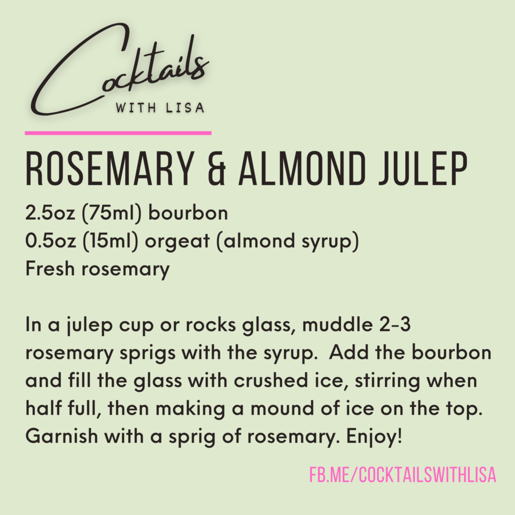 Rosemary & Almond Julep